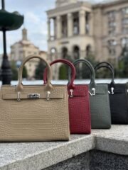 Класична жіноча сумка з натуральної шкіри m.23-71 - Зображення 8